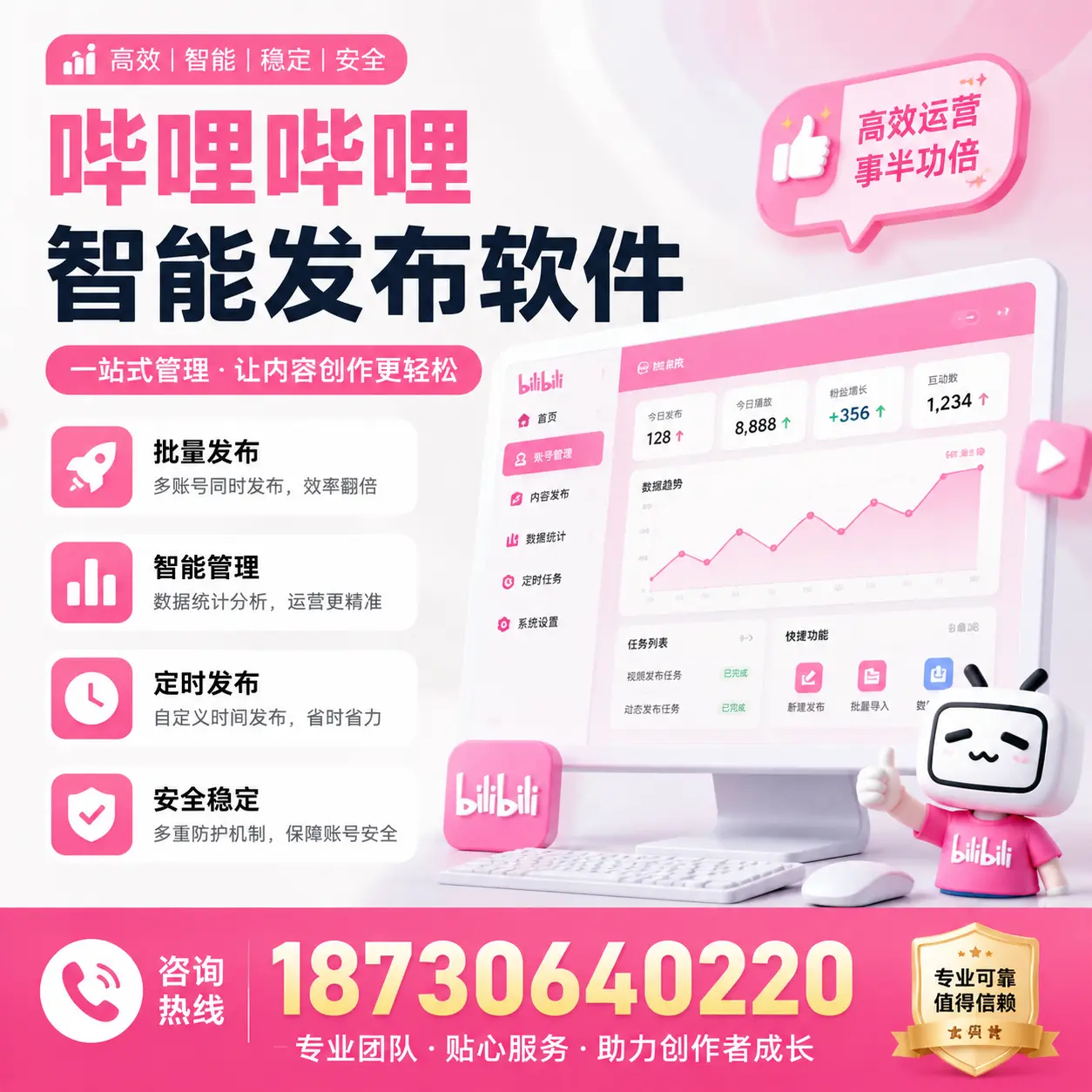 如何评估哔哩哔哩智能发布软件的ROI？阿克苏 企业必读